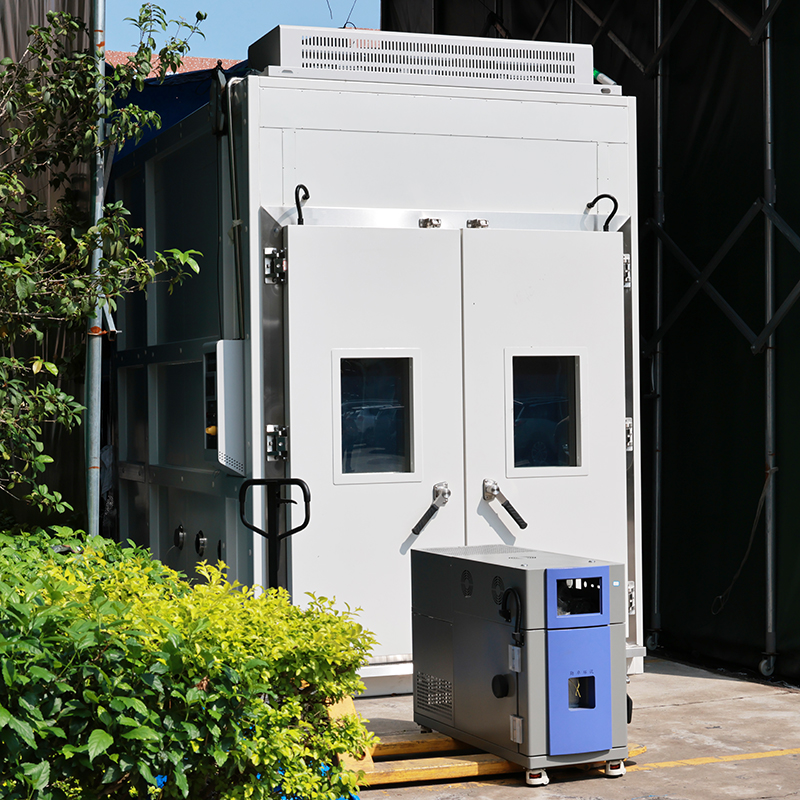 定制款广东海银步入式高低温试验箱 制作进程稳步推进